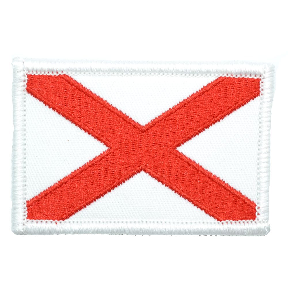Tactical Gear Junkie Patches Full Color Alabama State Flag - 2x3 Patch