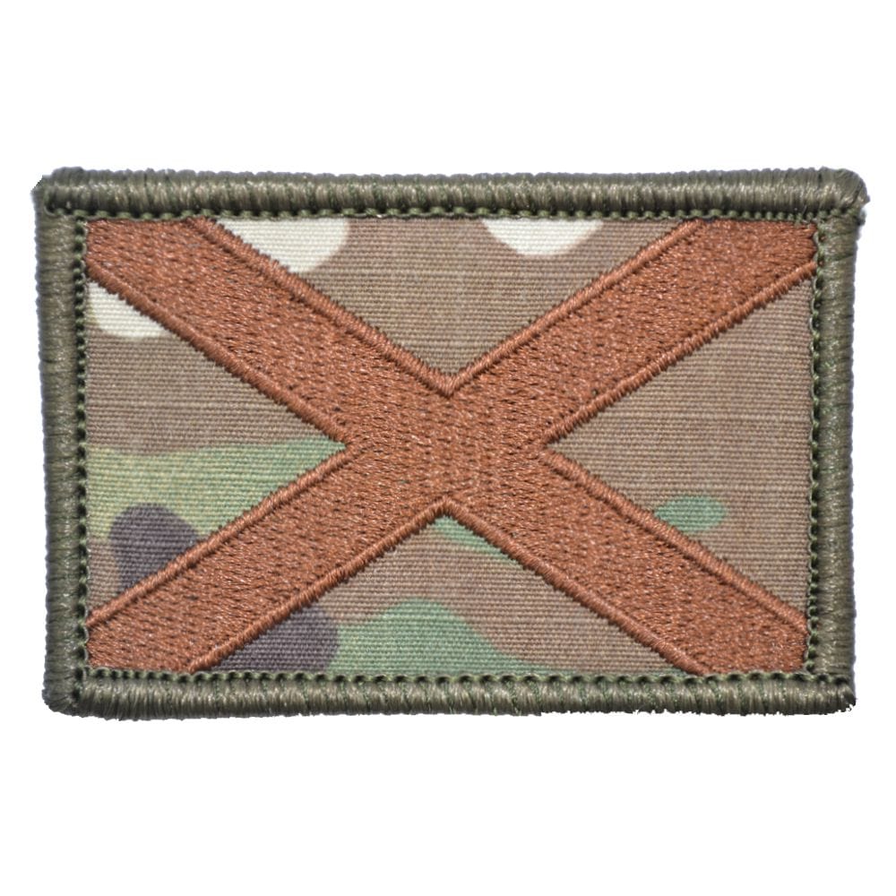 Tactical Gear Junkie Patches Subdued Alabama State Flag - 2x3 Patch