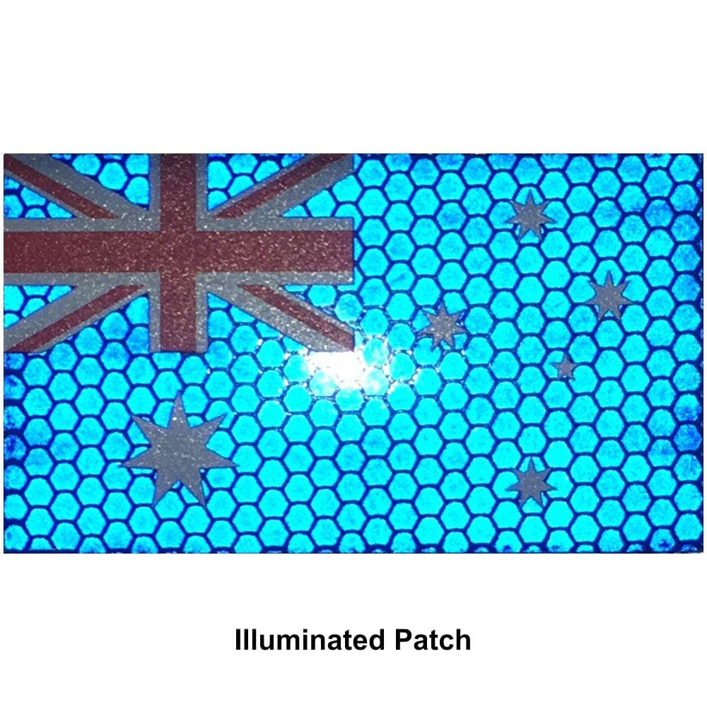 Tactical Gear Junkie Patches Reflective Australia Flag - 2x3.5 Patch