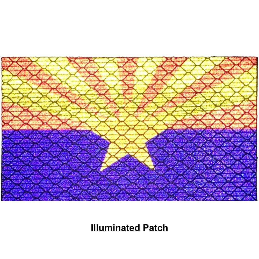 Tactical Gear Junkie Patches Reflective Arizona State Flag - 2x3.5 Patch