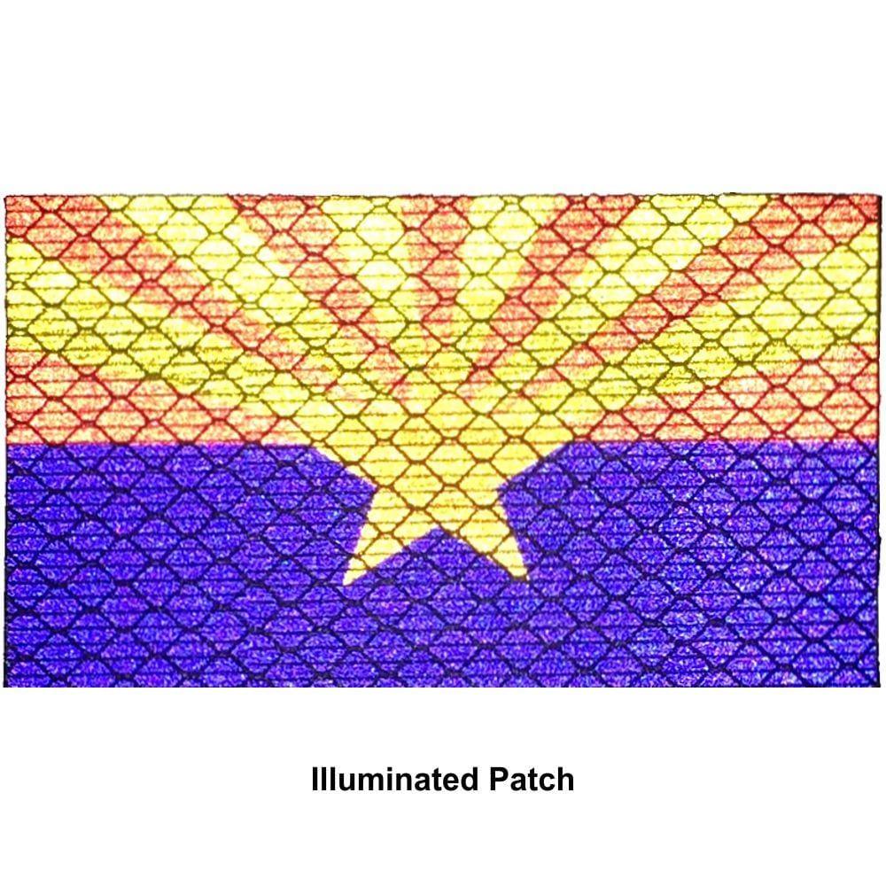 Tactical Gear Junkie Patches Reflective Arizona State Flag - 2x3.5 Patch