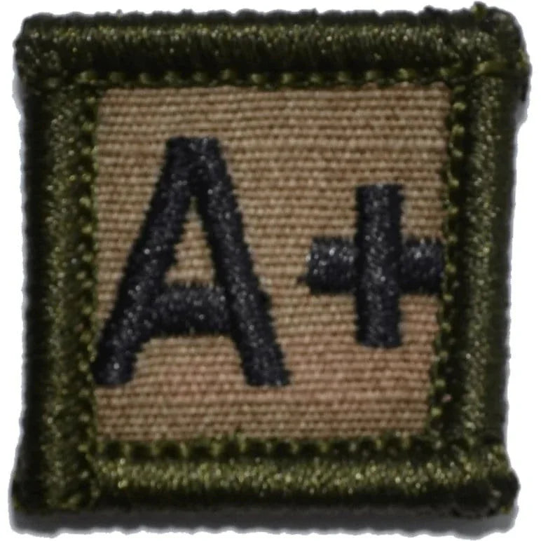 Tactical Gear Junkie Patches Blood Type - 1x1 Patch
