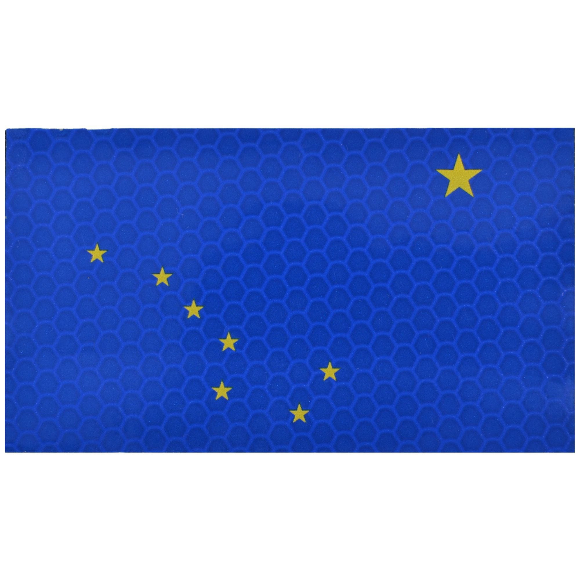 Tactical Gear Junkie Patches Reflective Alaska State Flag - 2x3.5 Patch