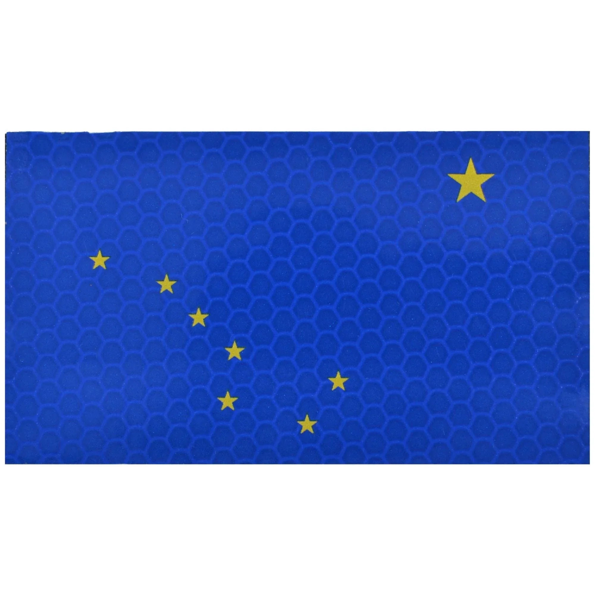 Tactical Gear Junkie Patches Reflective Alaska State Flag - 2x3.5 Patch