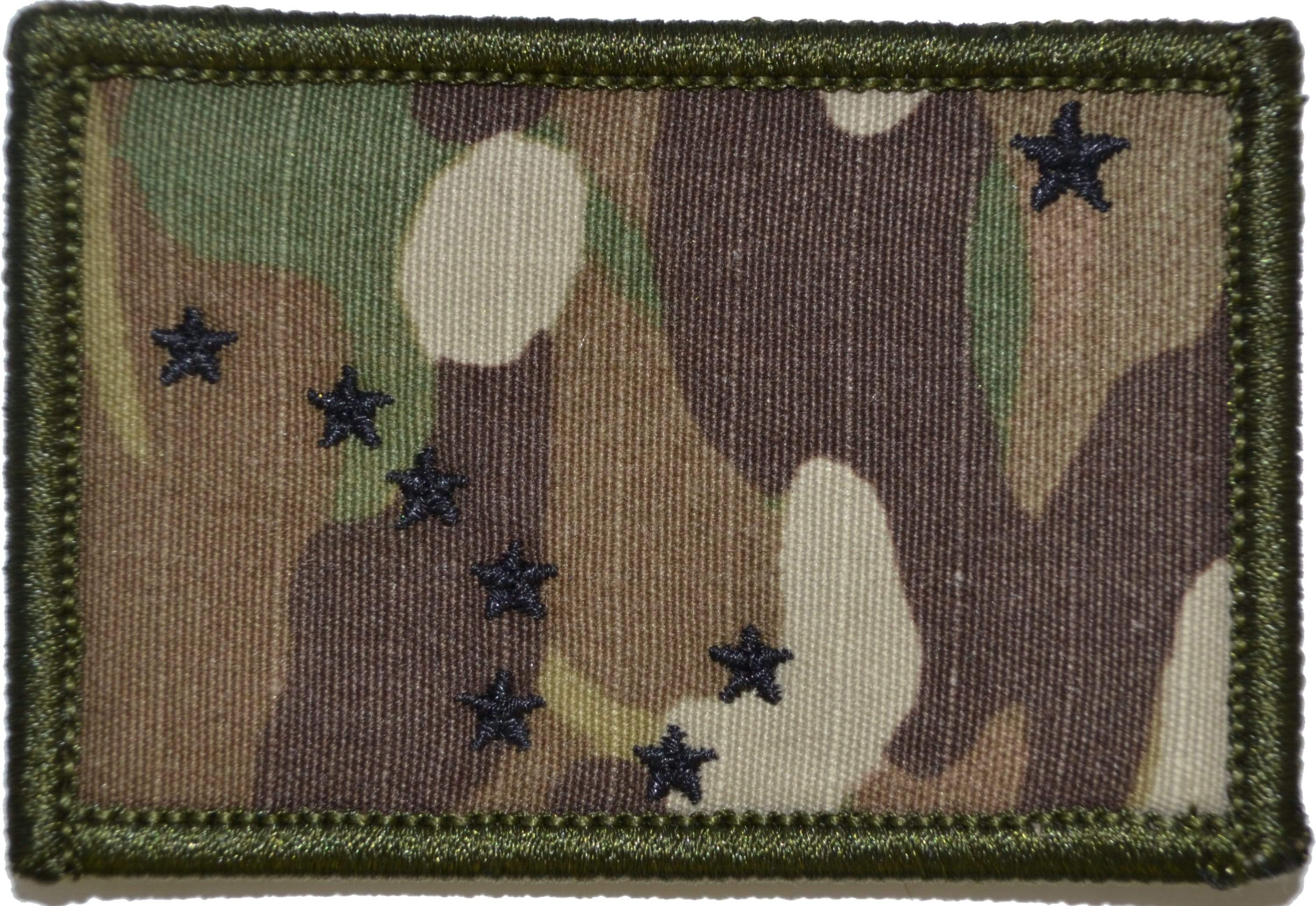 Tactical Gear Junkie Patches MultiCam Alaska State Flag - 2x3 Patch