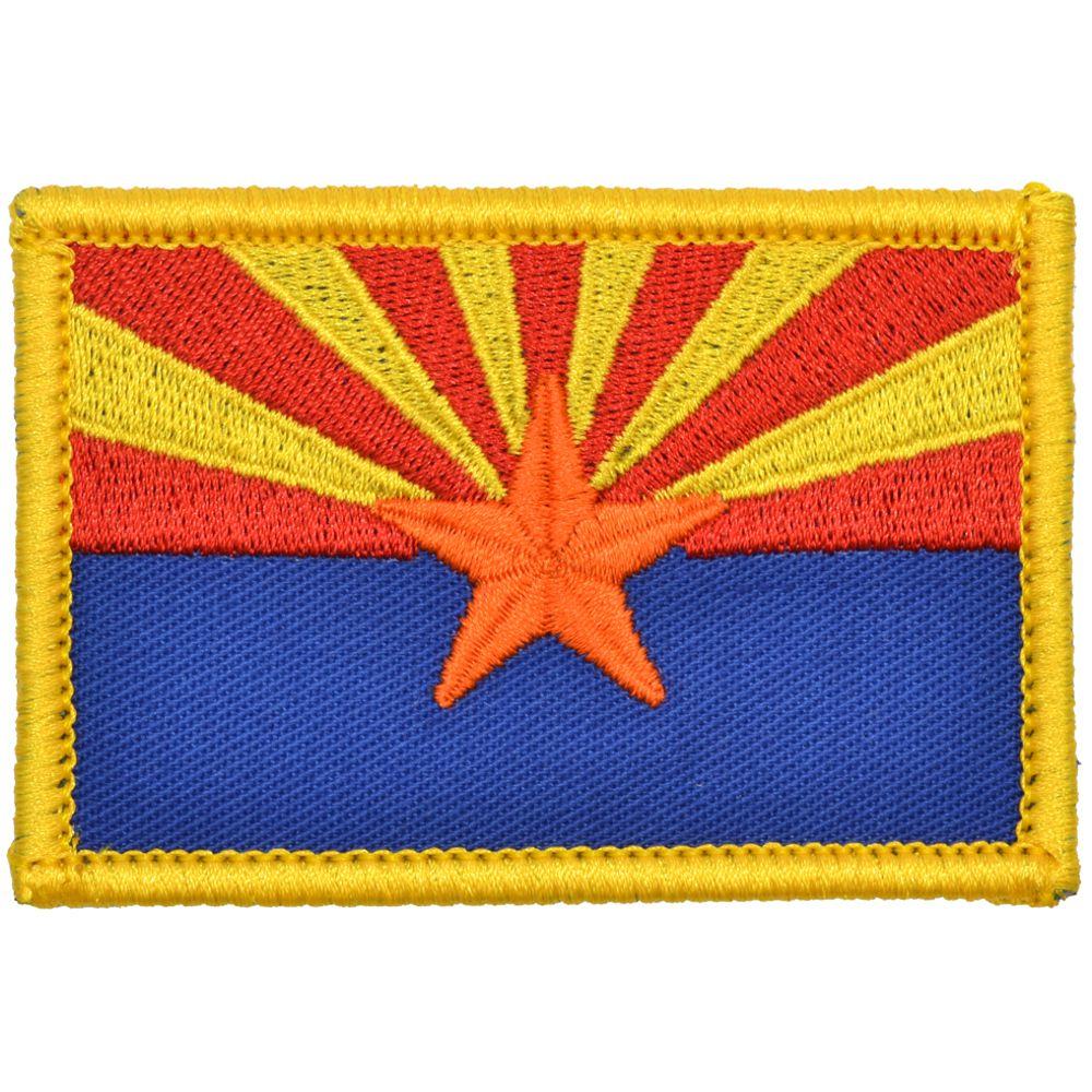 Tactical Gear Junkie Patches Full Color Arizona State Flag - 2x3 Patch