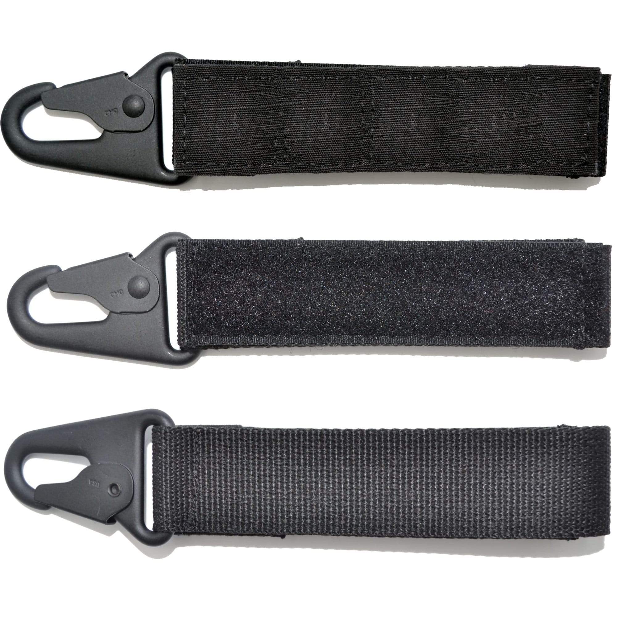 Tactical Gear Junkie Name Tapes Black Custom Name Tape Keychain