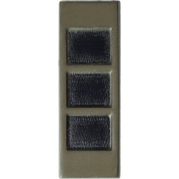 Other Rank WO3 Subdued Black Metal Rank - Army