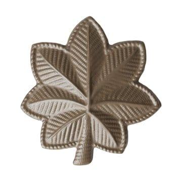 Other Rank MAJ Subdued Black Metal Rank - Army