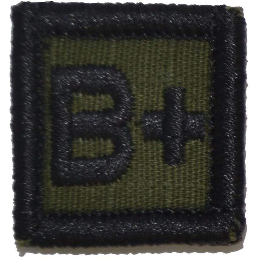 Tactical Gear Junkie Patches Blood Type - 1x1 Patch