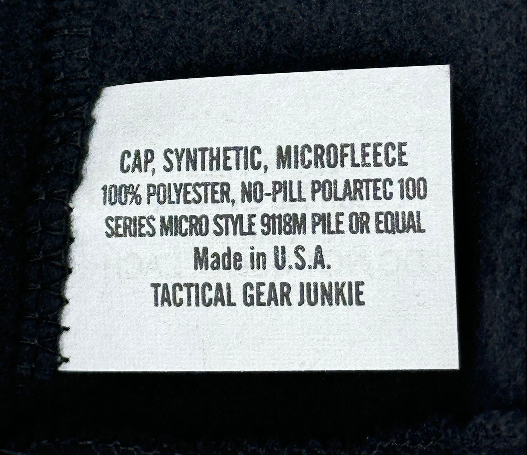 Tactical Gear Junkie Tactical Gear Junkie Fleece Beanie