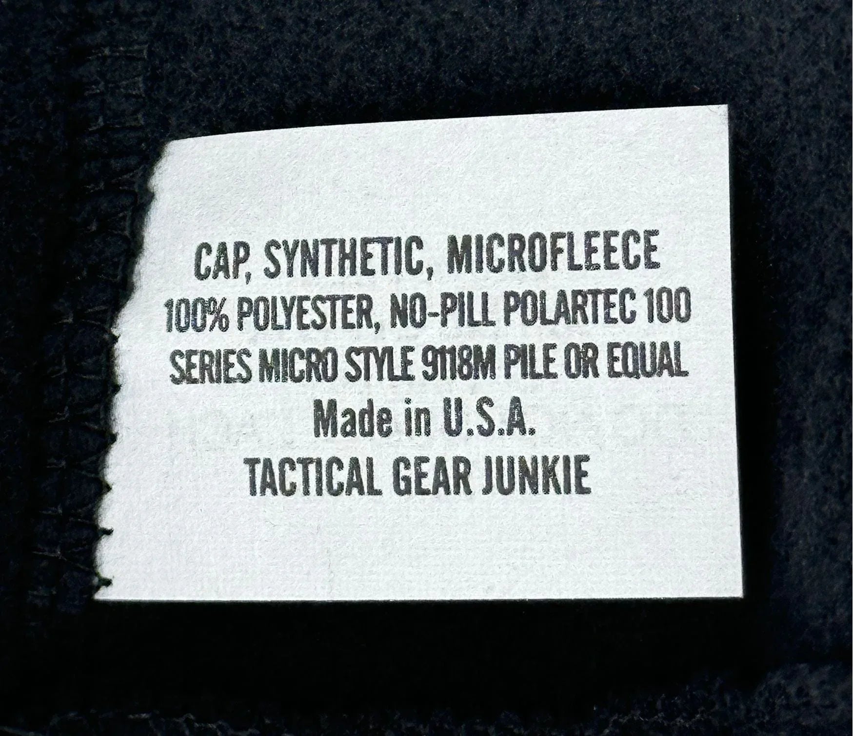 Tactical Gear Junkie Tactical Gear Junkie Fleece Beanie
