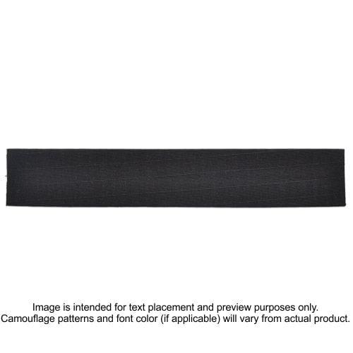 Tactical Gear Junkie Name Tapes Sew-On RipStop Custom Name Tape - Black