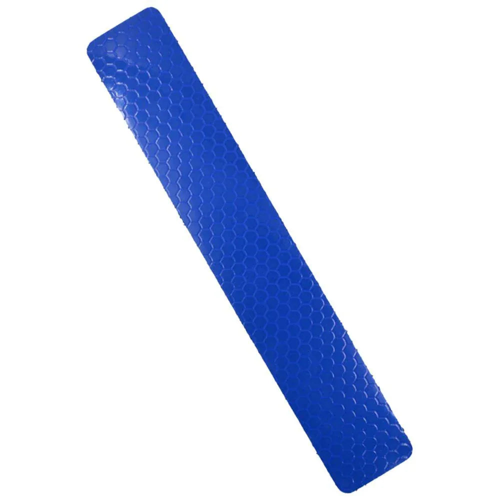 Tactical Gear Junkie Patches Blue Honeycomb Reflective Reflective Strip for MOLLE Webbing Gear- 1x6 Patch - Single
