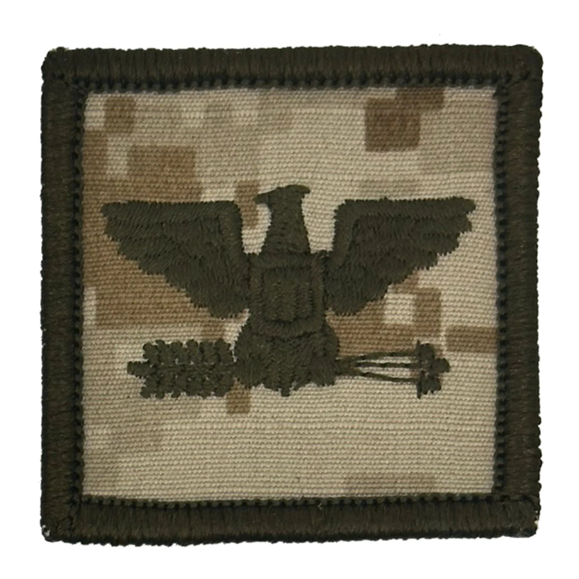 Tactical Gear Junkie Patches MARPAT Desert / Colonel USMC Rank Insignia - 2x2 Patch