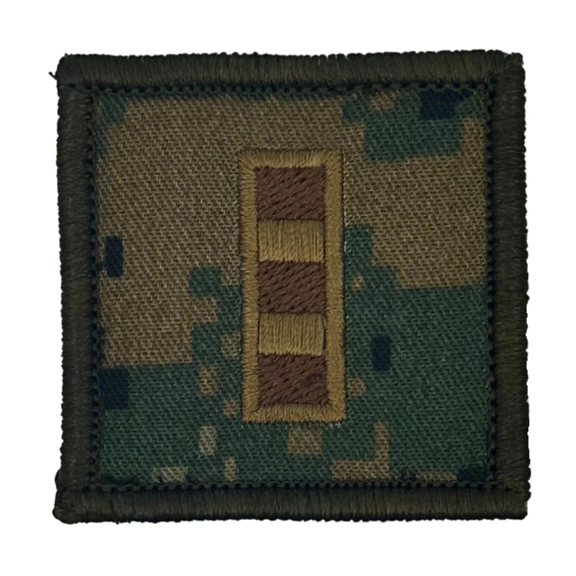 Tactical Gear Junkie Patches MARPAT Woodland / Chief Warrant Officer 2 USMC Rank Insignia - 2x2 Patch