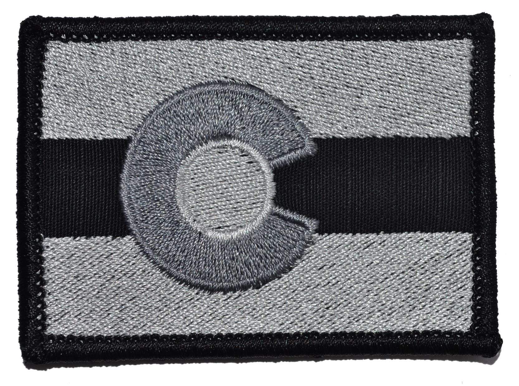 Tactical Gear Junkie Patches Black Colorado State Flag - 2x3 Patch