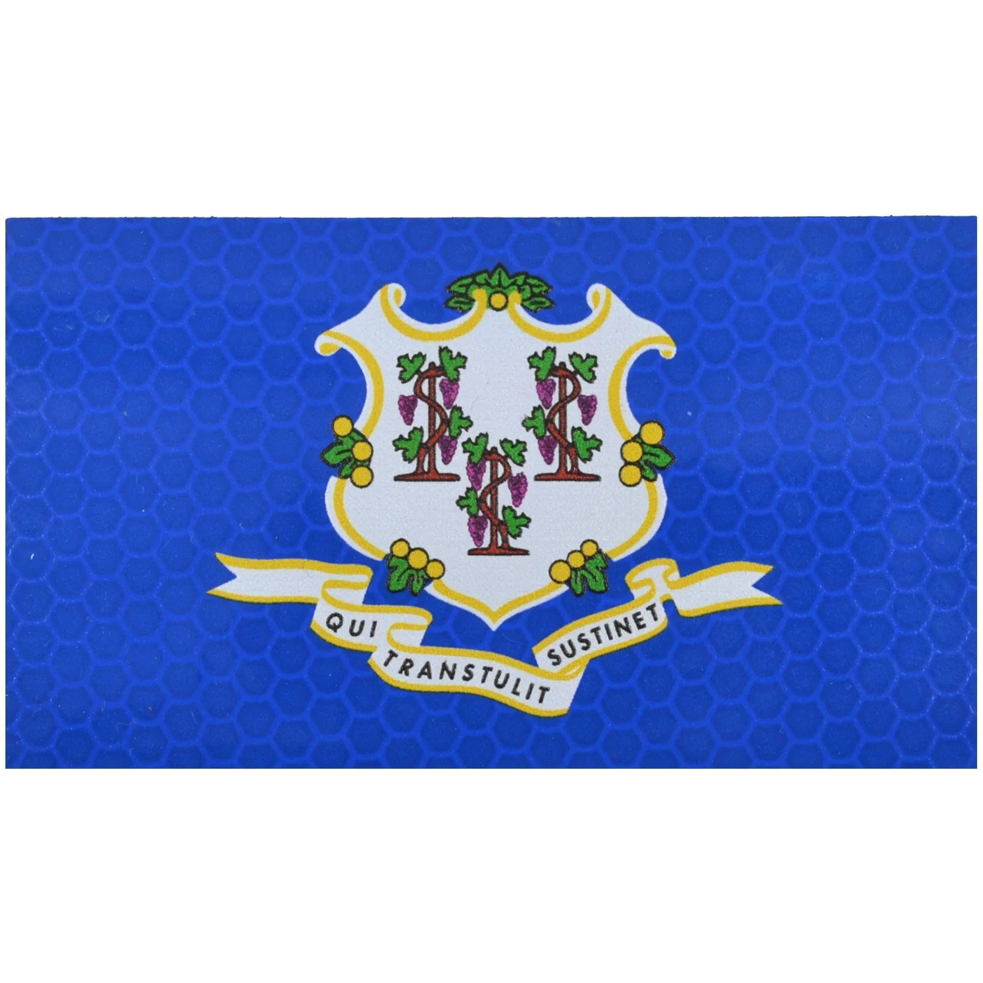 Tactical Gear Junkie Patches Reflective Connecticut State Flag - 2x3.5 Patch