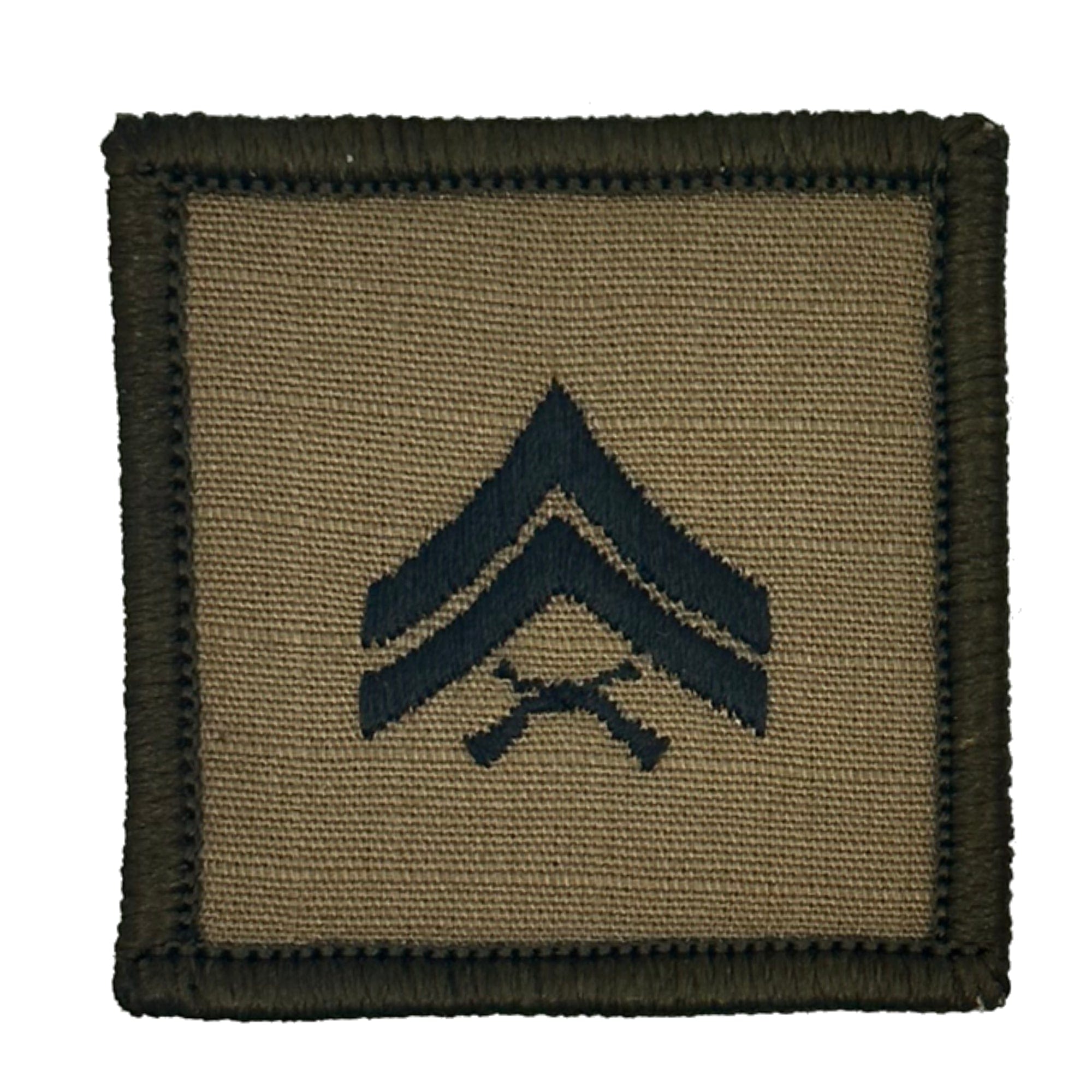 Tactical Gear Junkie Patches USMC Rank Insignia - 2x2 Patch