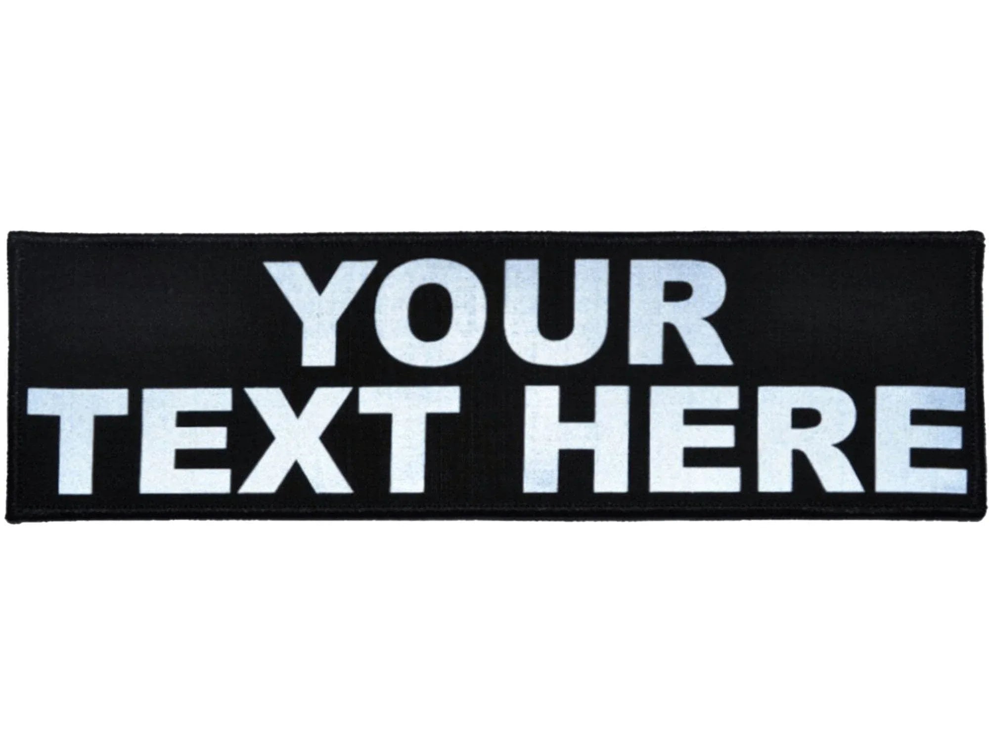 Tactical Gear Junkie Patches Custom Reflective Patch - 3x10