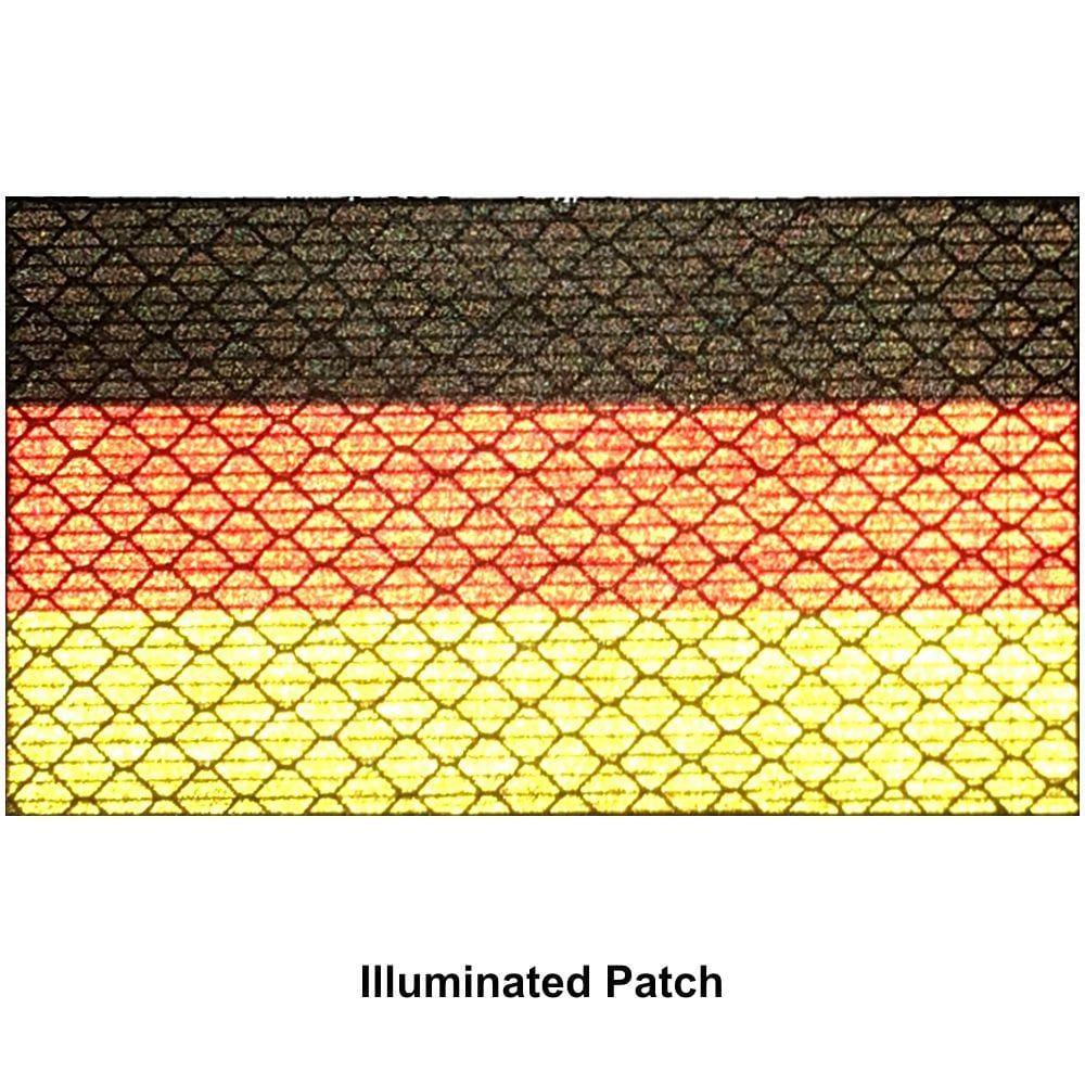 Tactical Gear Junkie Patches Reflective Germany Flag - 2x3.5 Patch