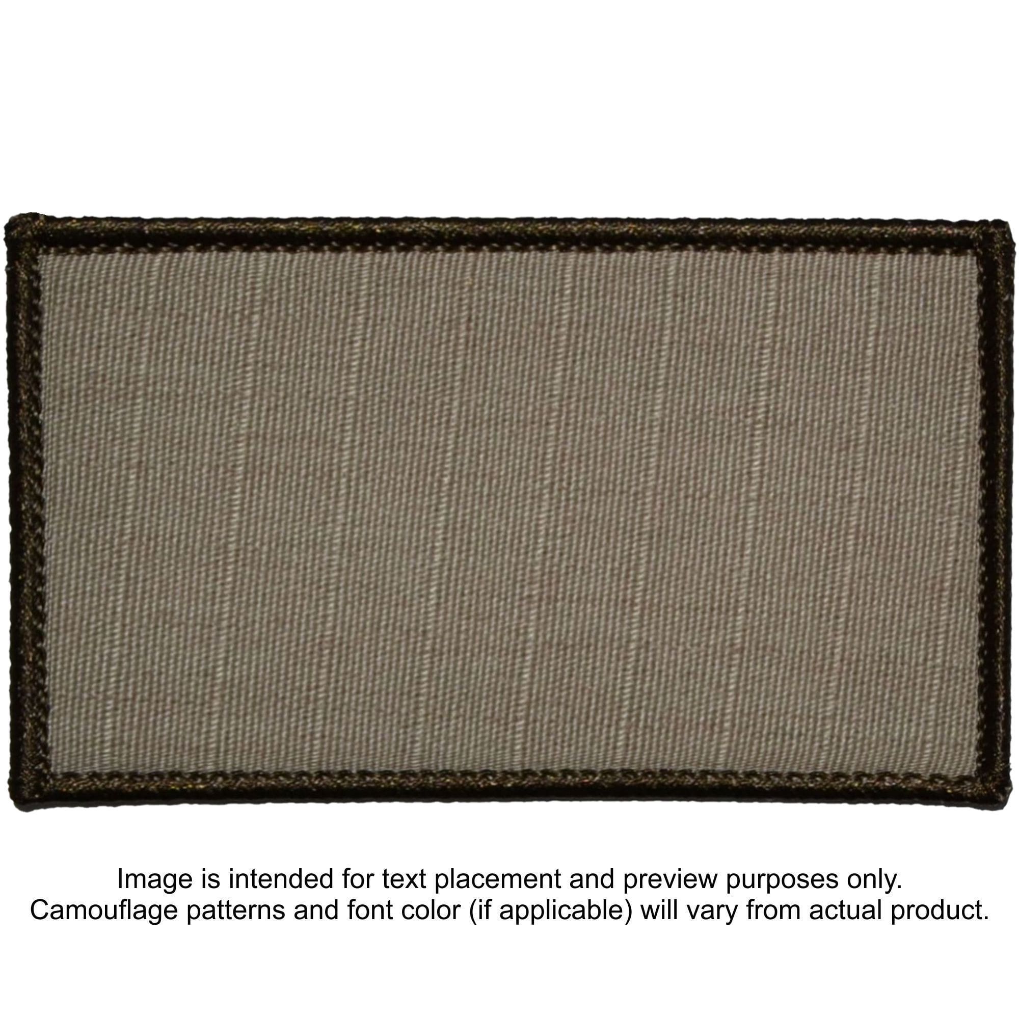 Tactical Gear Junkie Patches Desert Sand Custom Plate Carrier Text Patch - 3x5