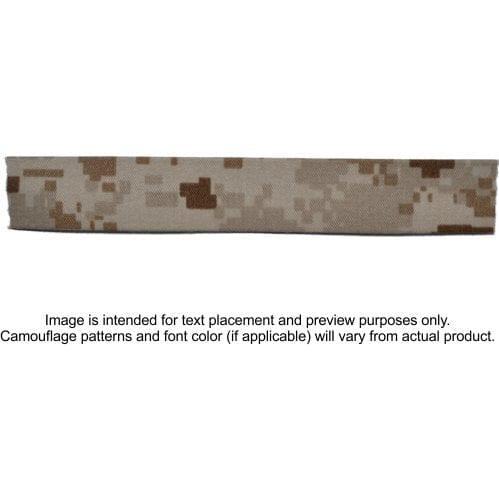 Tactical Gear Junkie Name Tapes Single Custom Name Tape - SEW ON - Desert Marpat
