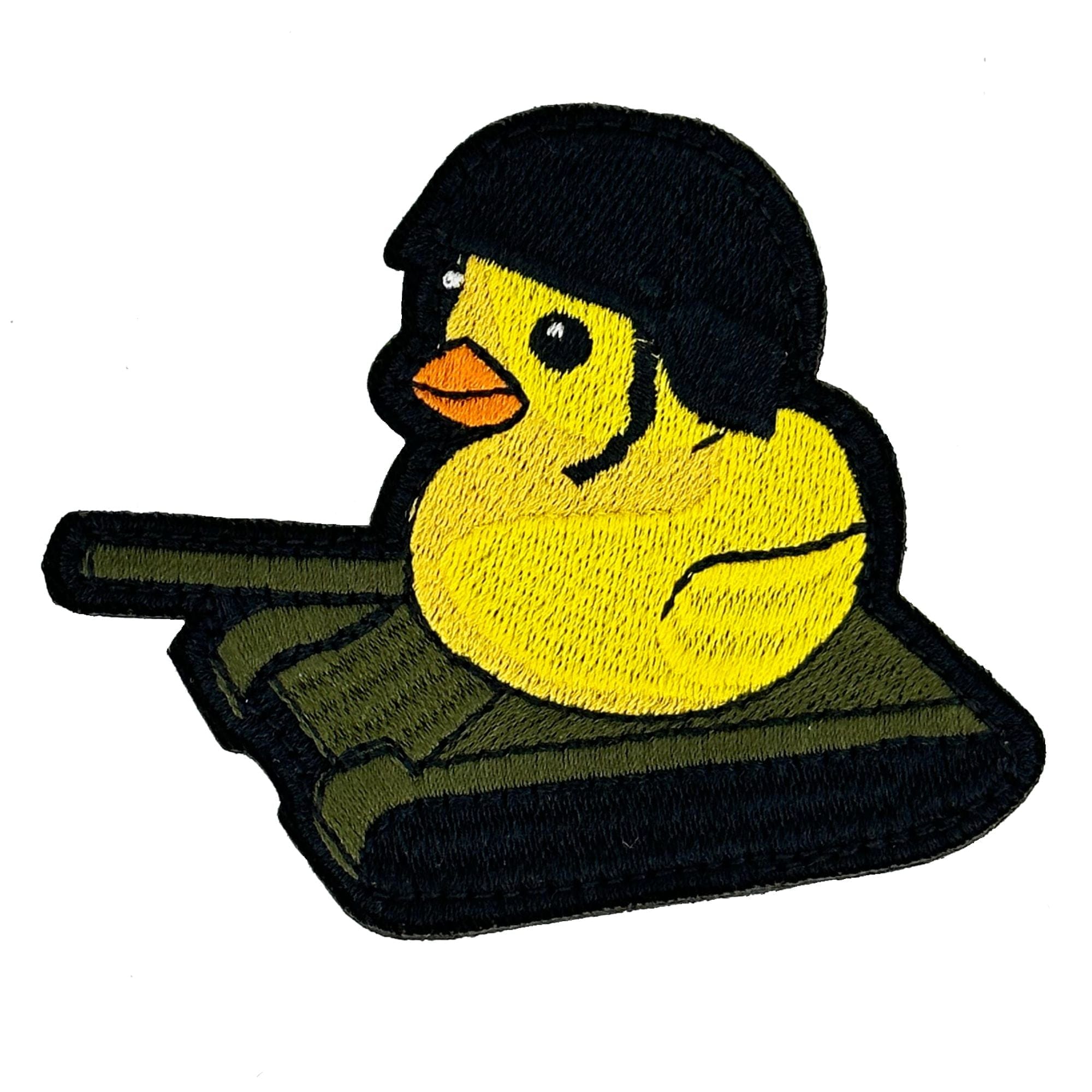 Cute Tactical Duck '1.0' Embroidered Patch — Little Patch Co