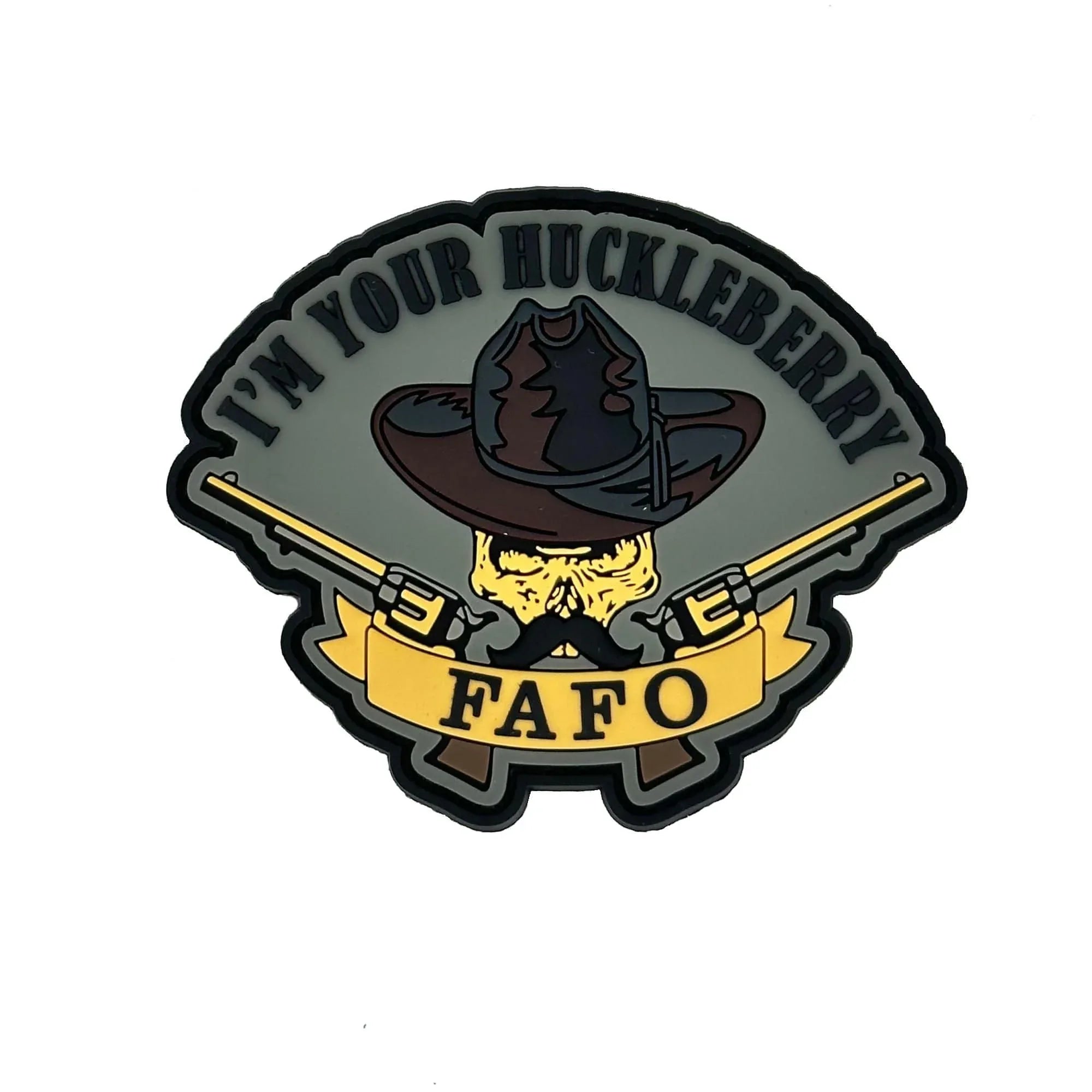 Tactical Gear Junkie Patches FAFO I'm Your Huckleberry - PVC Patch