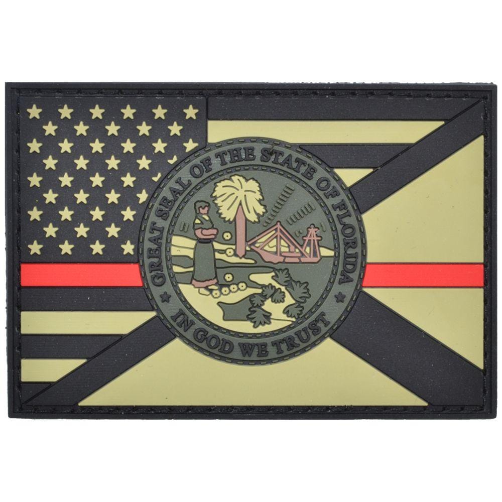 Red Line Crest Flag – Tactical Pro Supply, LLC