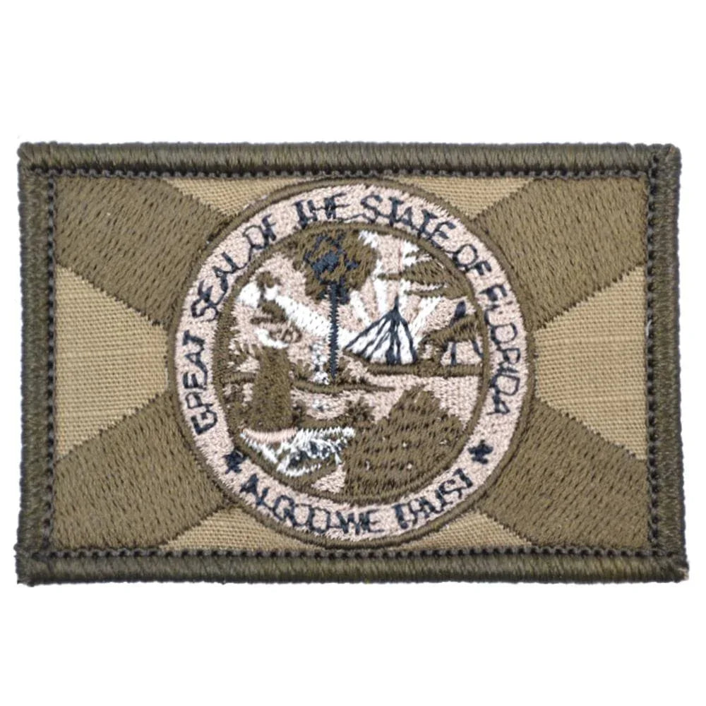 Tactical Gear Junkie Patches Florida State Flag - 2x3 Patch