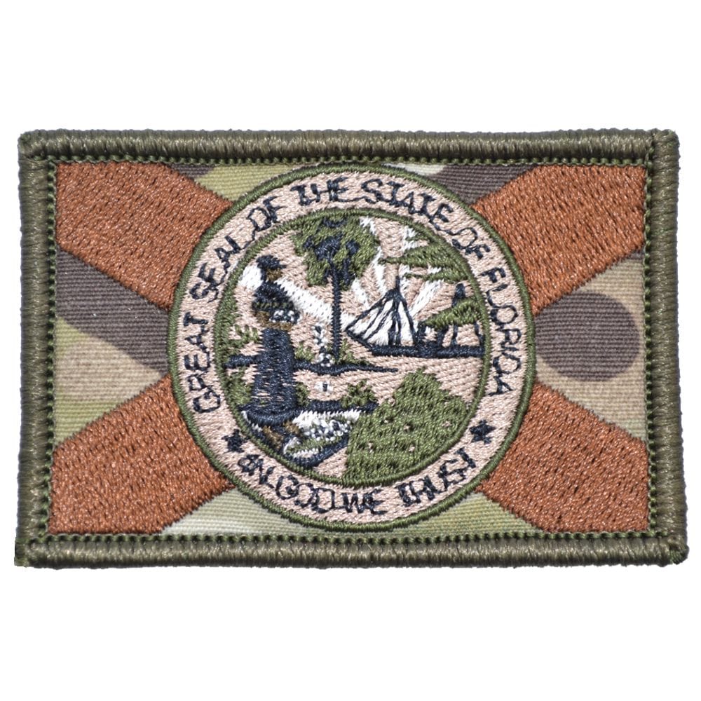 Tactical Gear Junkie Patches Multicam Florida State Flag - 2x3 Patch