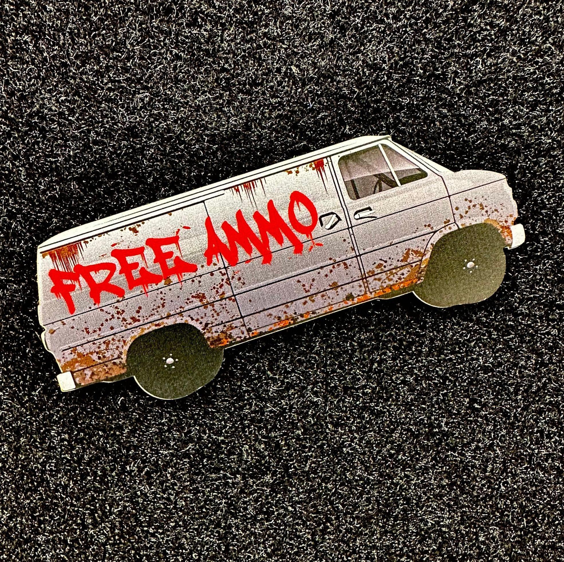 Tactical Gear Junkie Patches Free Ammo Van - 4" Printed Vinyl Patch