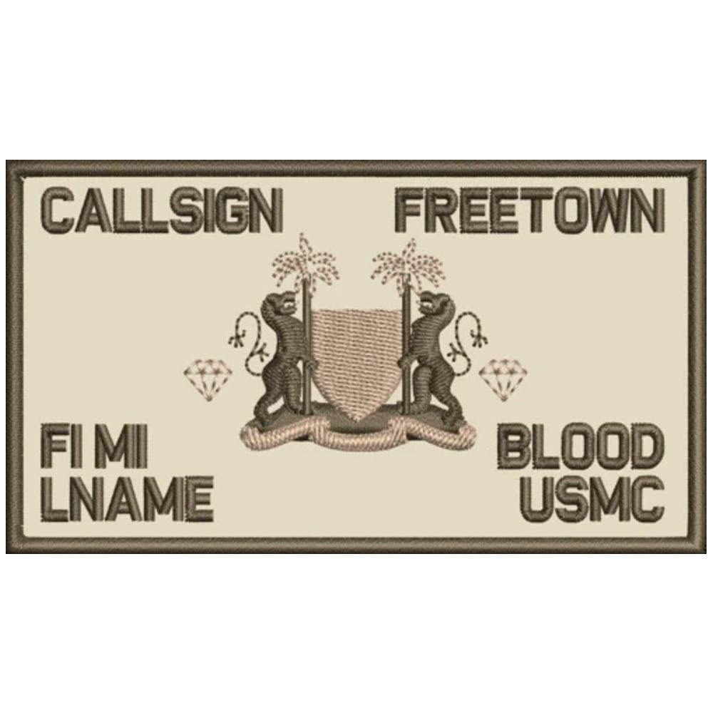 Freetown USMC Plate Carrier Flak Patch - Authorized Purchase Only
