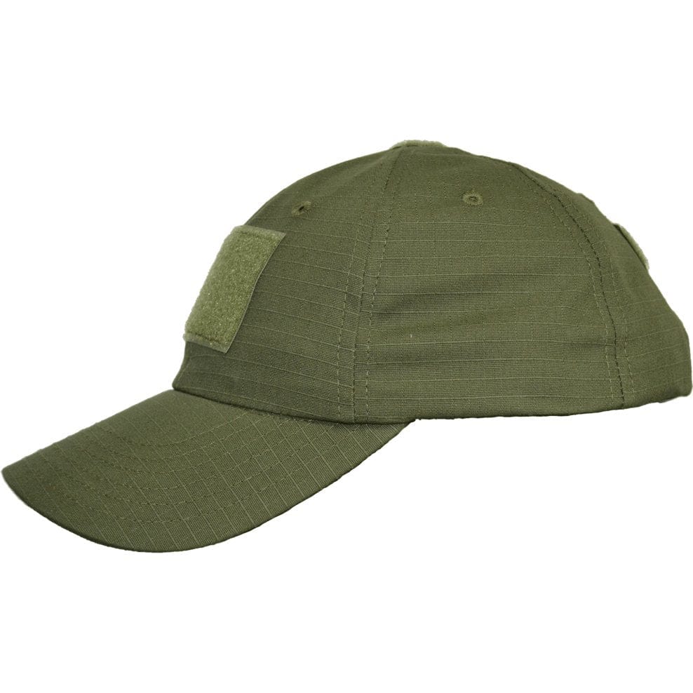 Tactical Gear Junkie Patches TGJ US Made Tactical Operator Hat - Solid Back with Custom 1x3.75 Patch