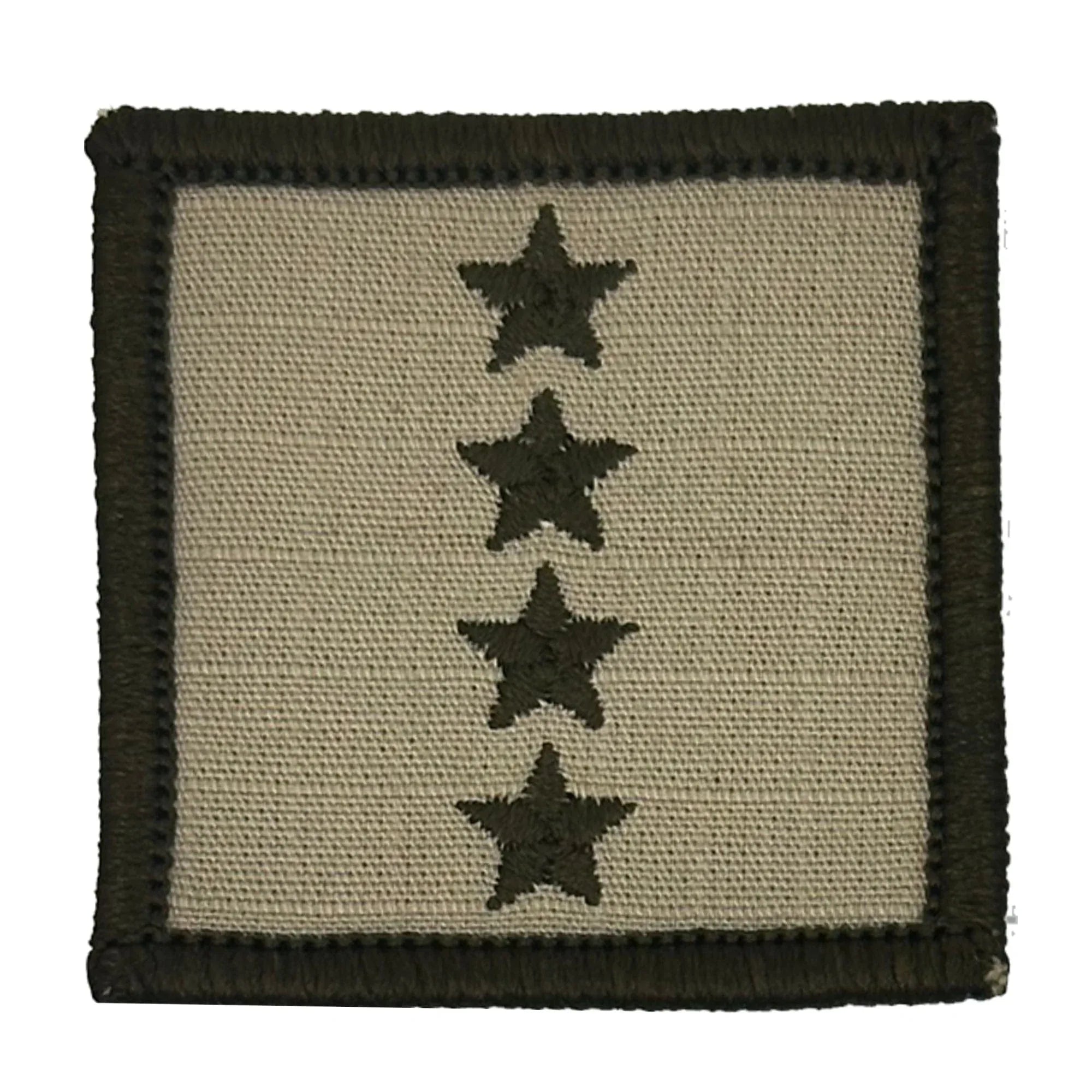 Tactical Gear Junkie Patches Desert Sand / General USMC Rank Insignia - 2x2 Patch