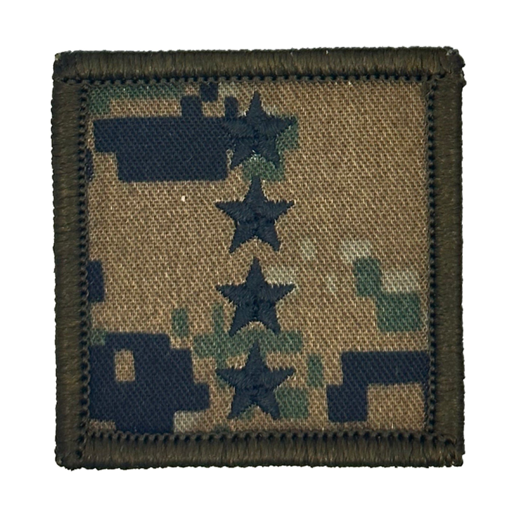 Tactical Gear Junkie Patches USMC Rank Insignia - 2x2 Patch