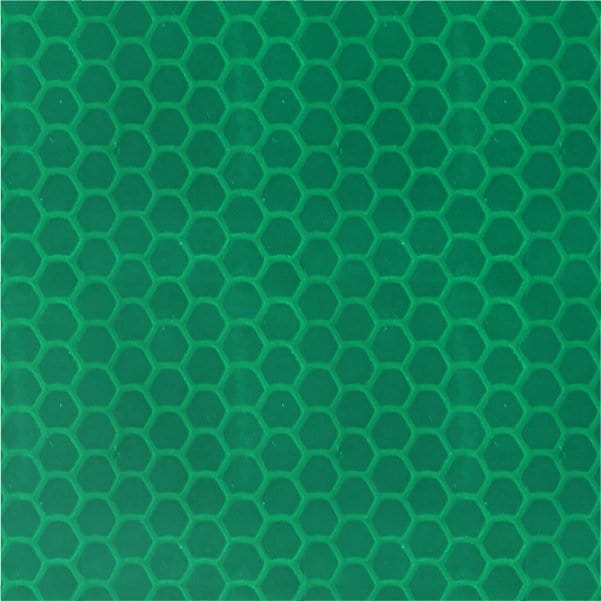 Tactical Gear Junkie Patches Green Honeycomb Reflective Reflective ID Panel - 2x2 Honeycomb Patch