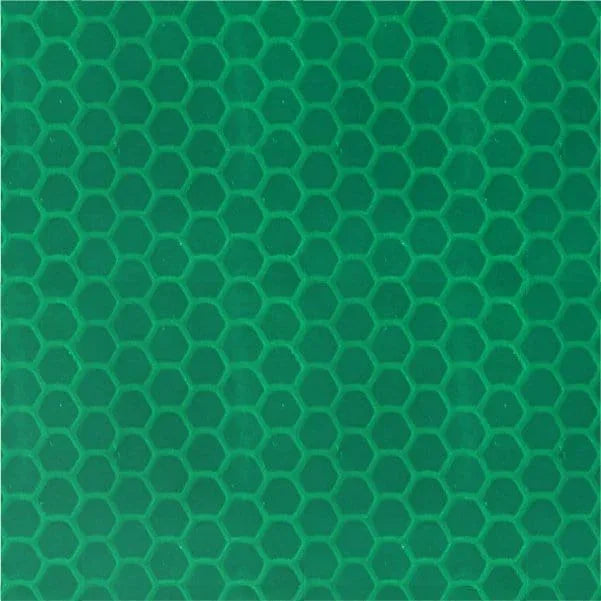 Tactical Gear Junkie Patches Green Honeycomb Reflective Reflective ID Panel - 2x2 Honeycomb Patch