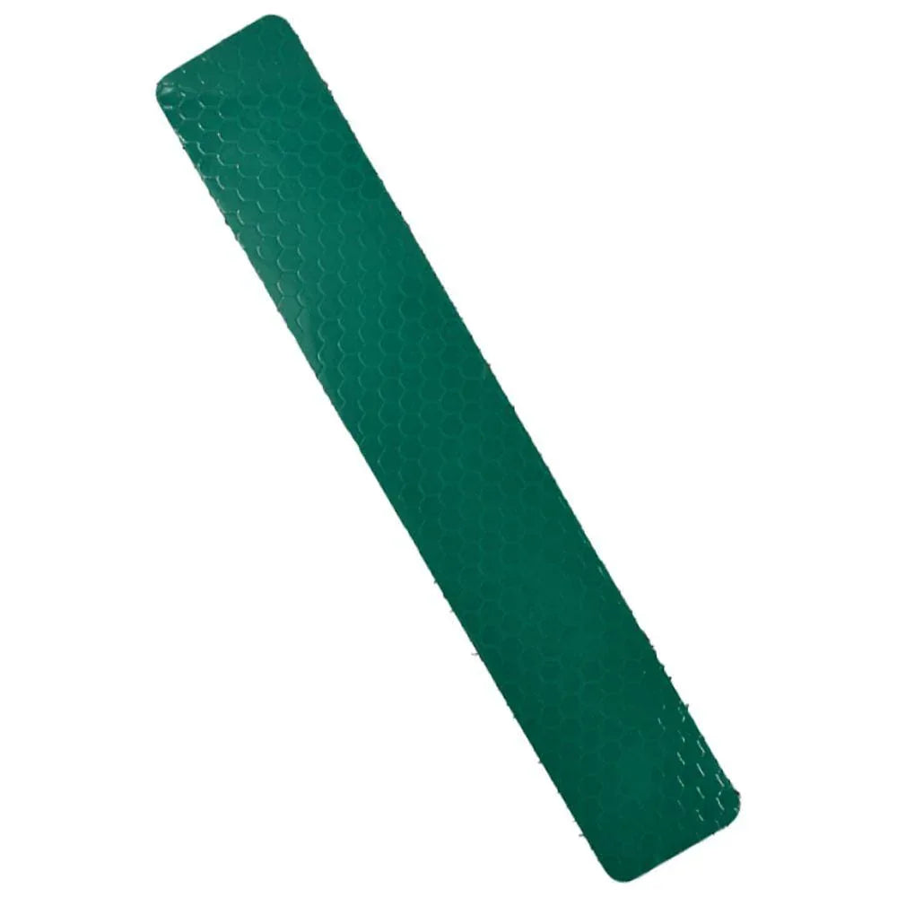 Tactical Gear Junkie Patches Green Honeycomb Reflective Reflective Strip for MOLLE Webbing Gear- 1x6 Patch - Single