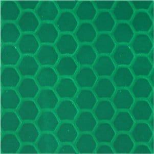 Tactical Gear Junkie Patches Green Honeycomb Reflective Reflective ID Panel - 1x1 Honeycomb Patch