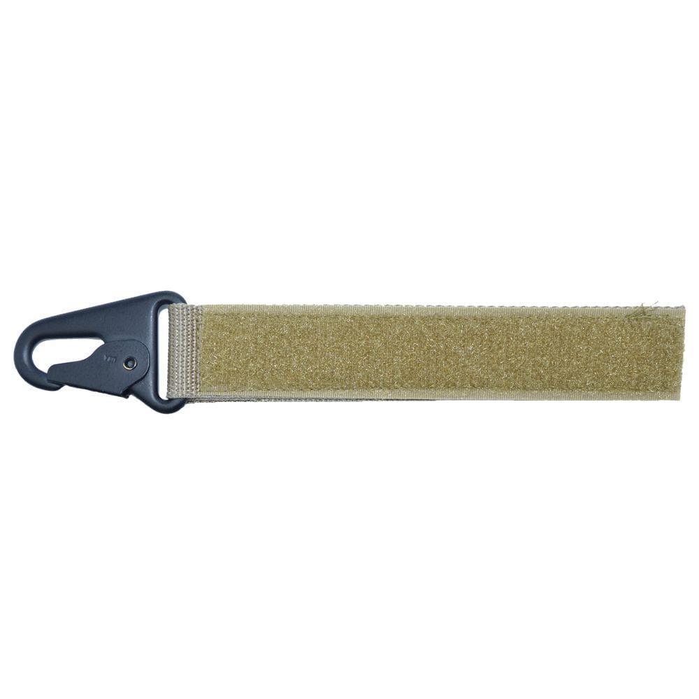 Tactical Gear Junkie Accessories Coyote Brown HK 5'' Loop Keychain - American Made