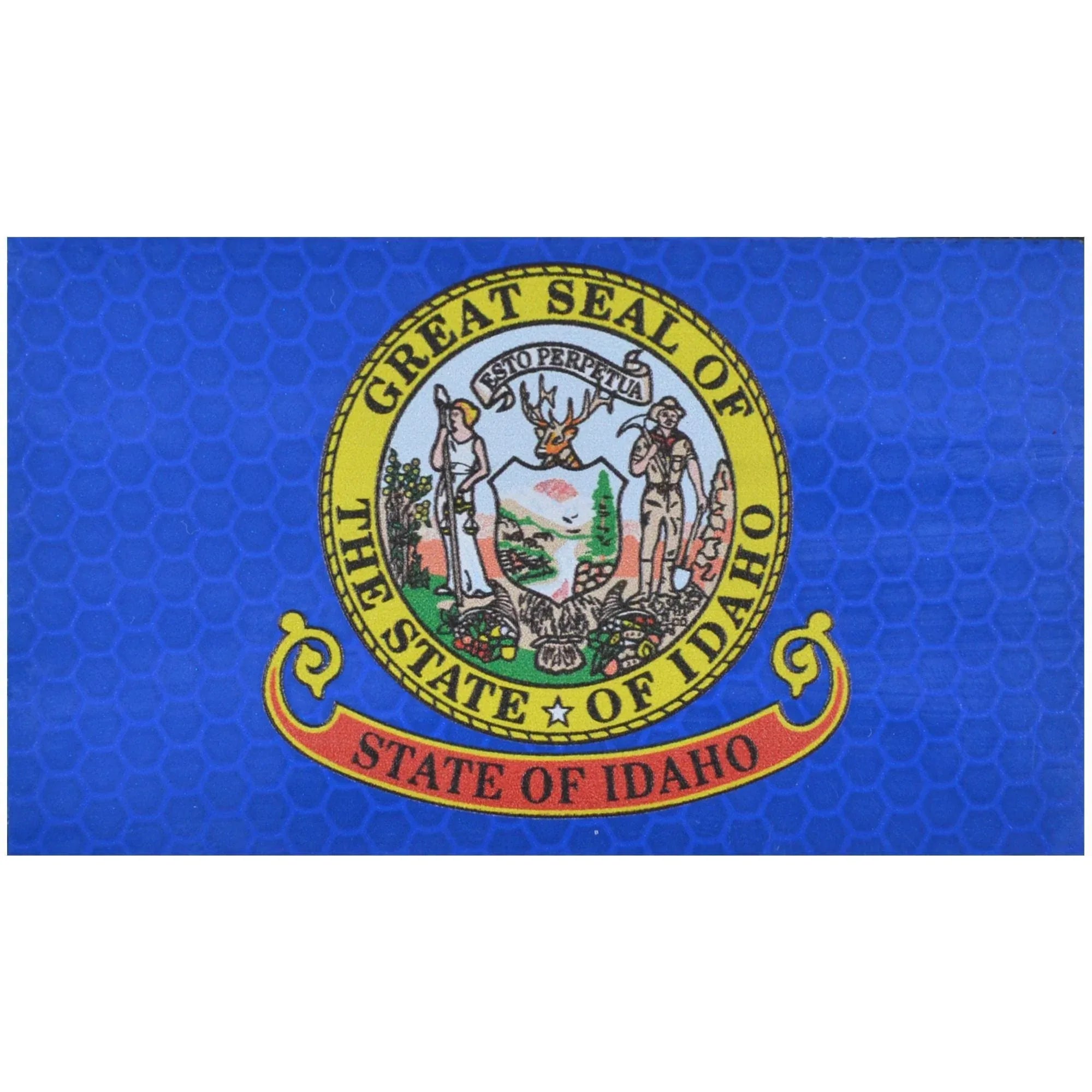 Tactical Gear Junkie Patches Reflective Idaho State Flag - 2x3.5 Patch
