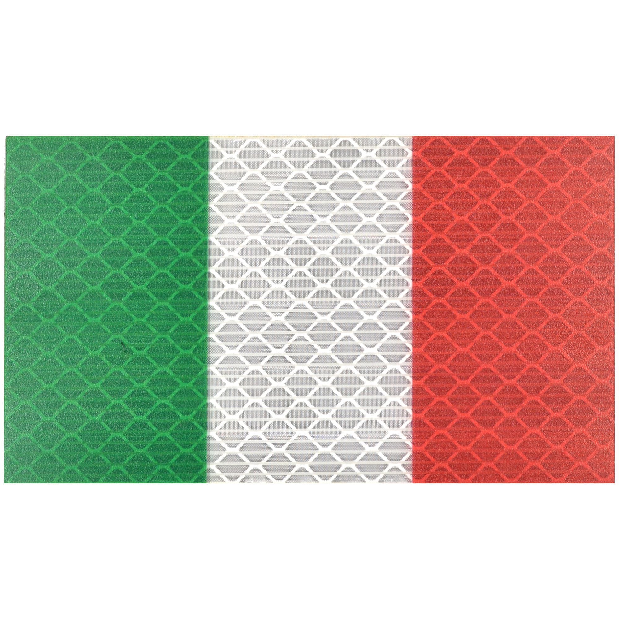 Tactical Gear Junkie Patches Reflective Italy Flag - 2x3.5 Patch