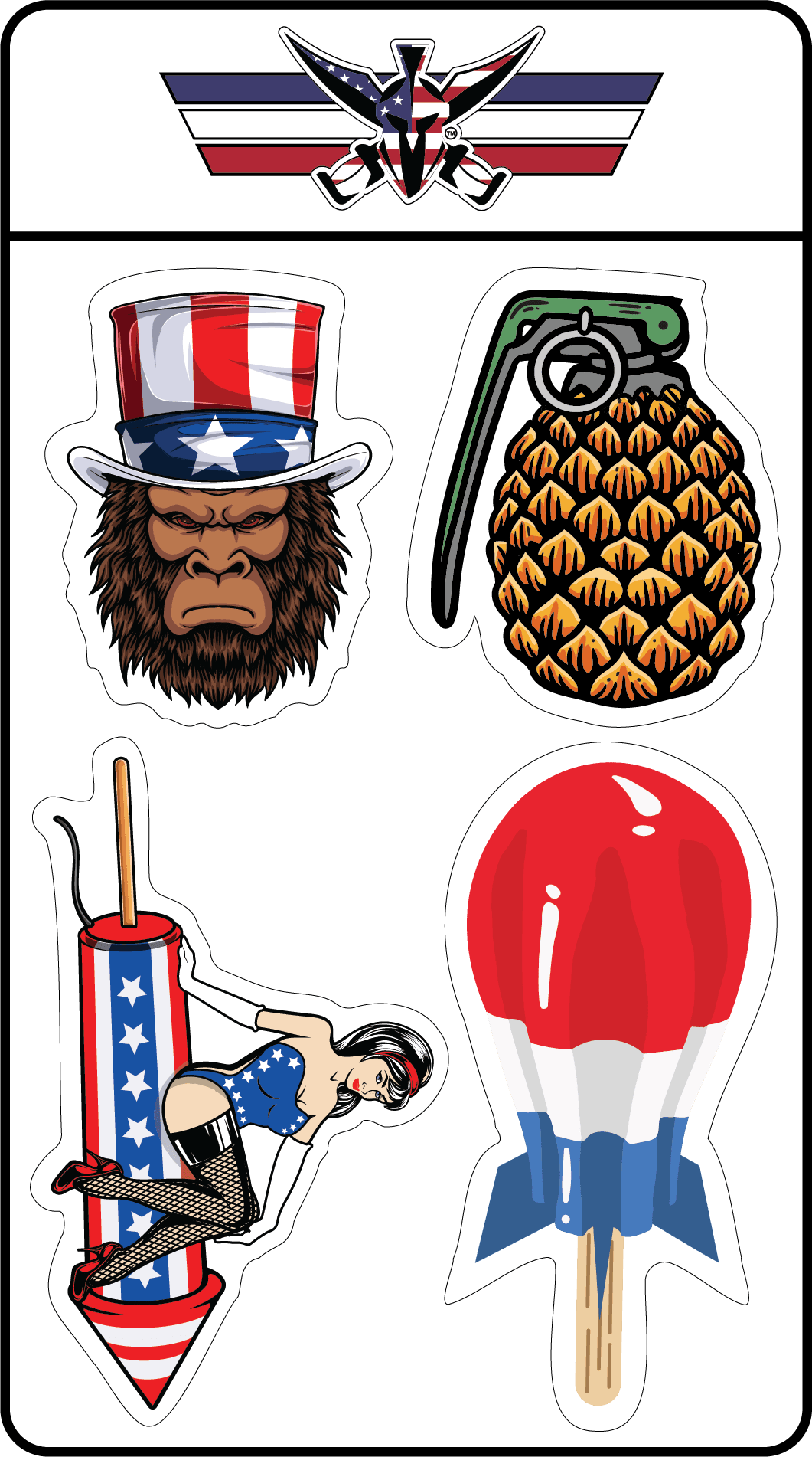Tactical Gear Junkie Stickers Summer Sticker Pack