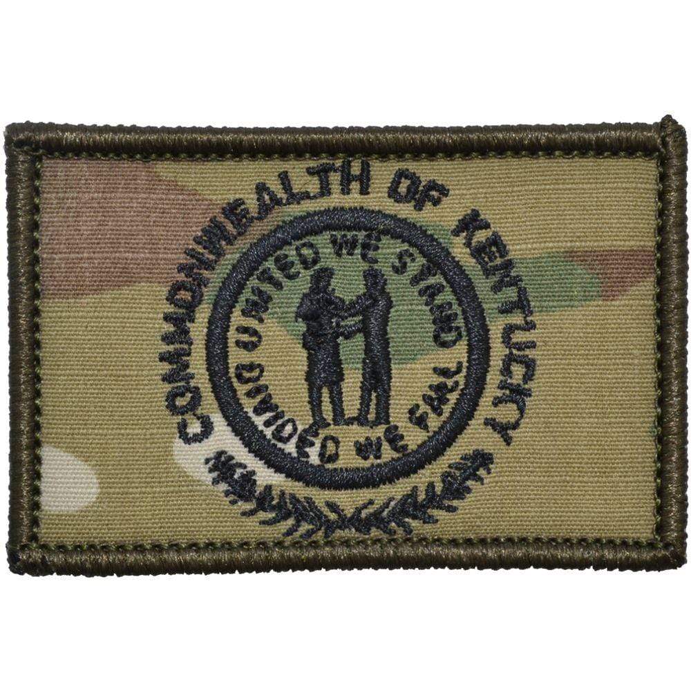 Tactical Gear Junkie Patches MultiCam Kentucky Commonwealth State Flag - 2x3 Patch