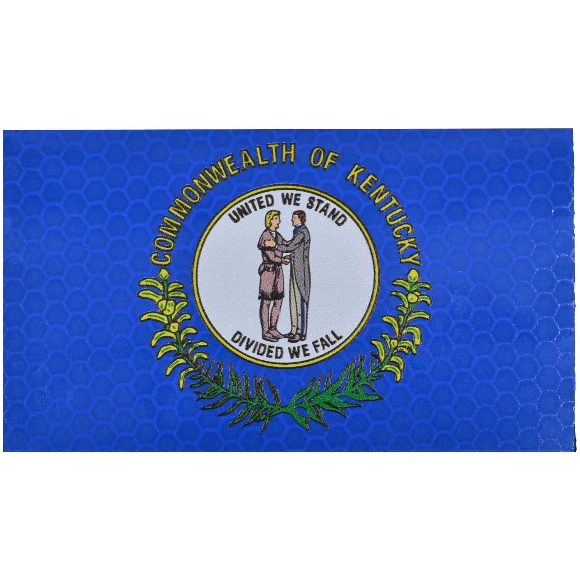 Tactical Gear Junkie Patches Reflective Kentucky State Flag - 2x3.5 Patch