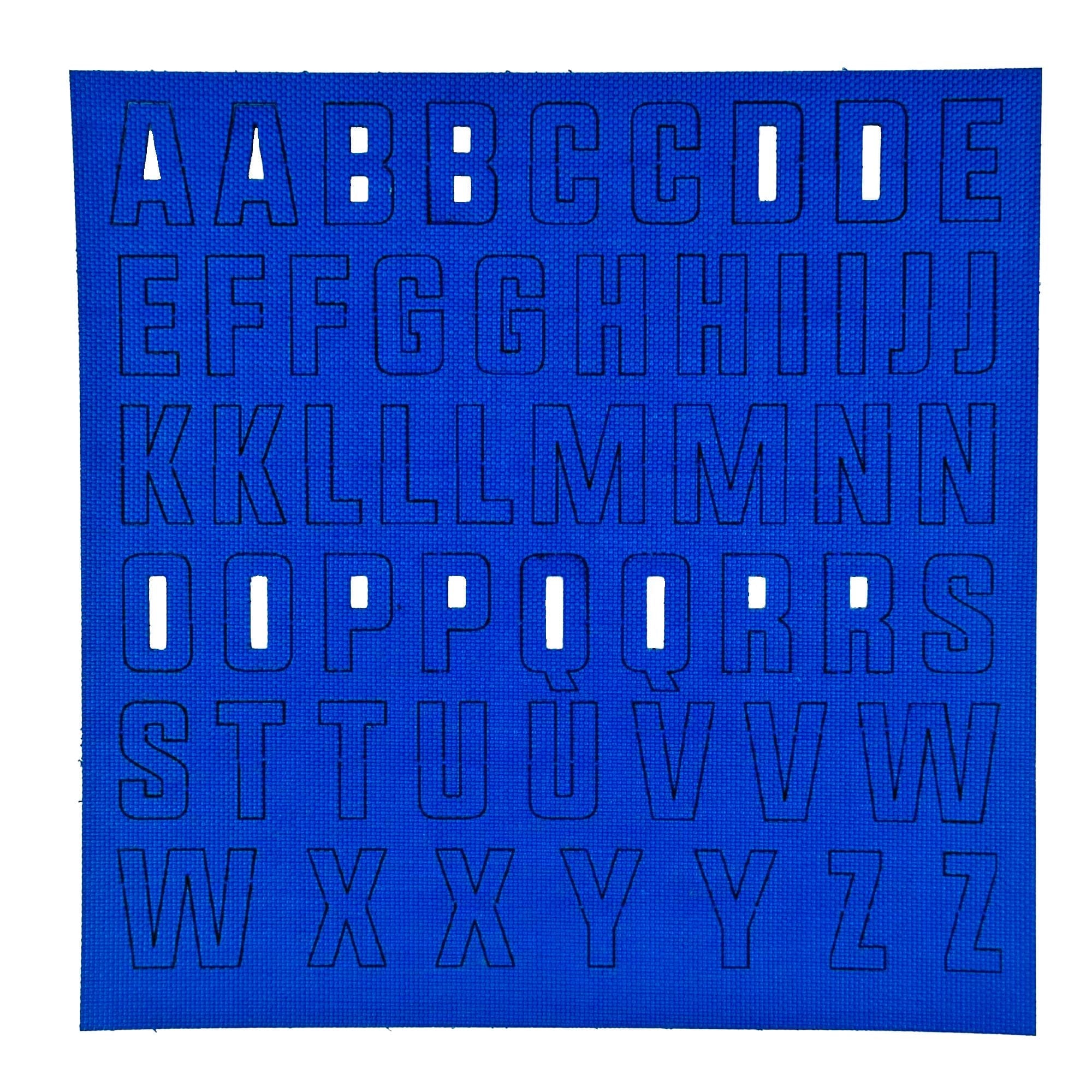 Tactical Gear Junkie Patches Alphabet Letters Patch Pack - CORDURA