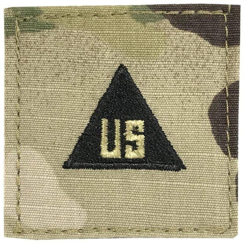 Tactical Gear Junkie Rank U.S. Civilian Army Rank w/ Hook Fastener Backing - 3-Color OCP