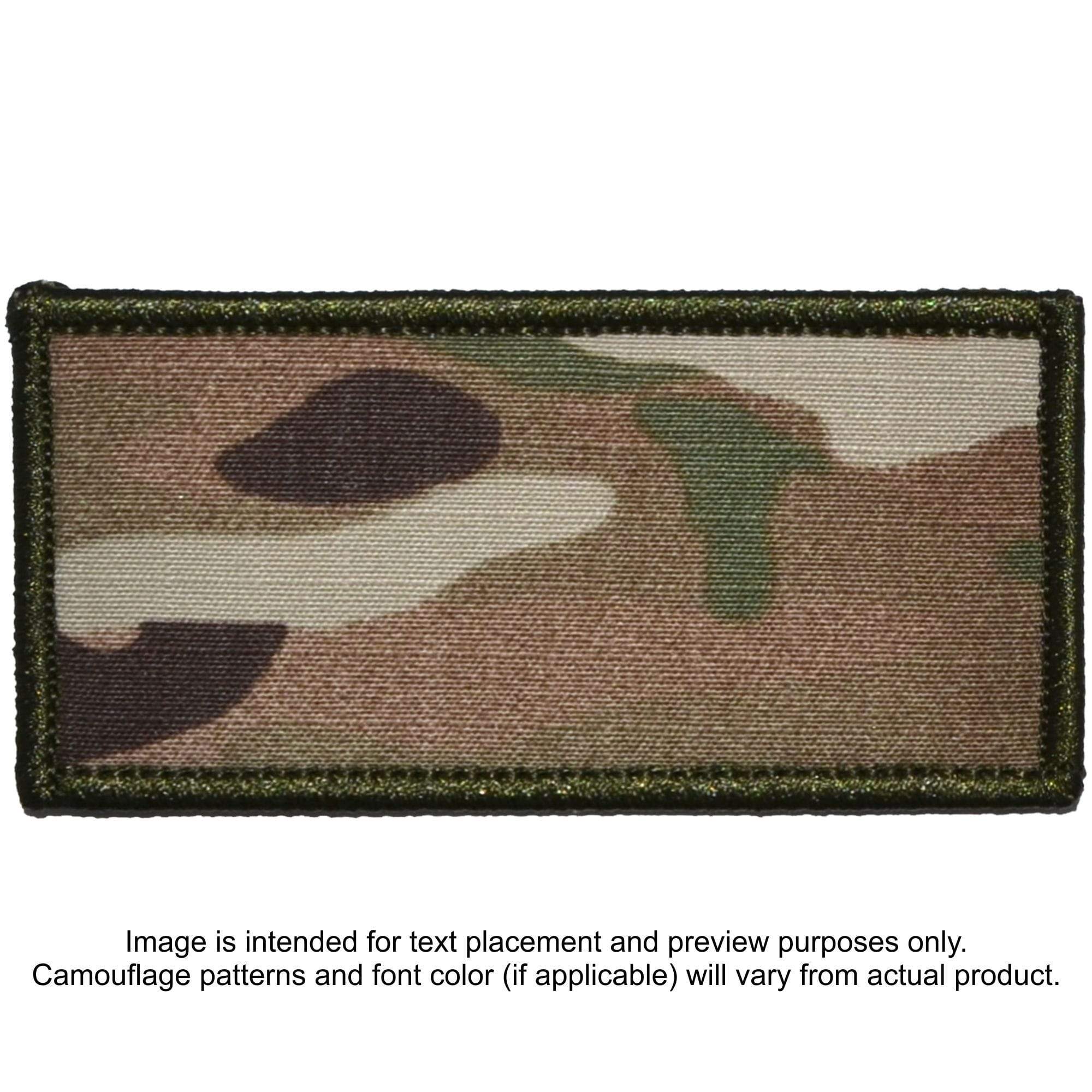 Tactical Gear Junkie Patches MultiCam Custom Text Patch - 2x4